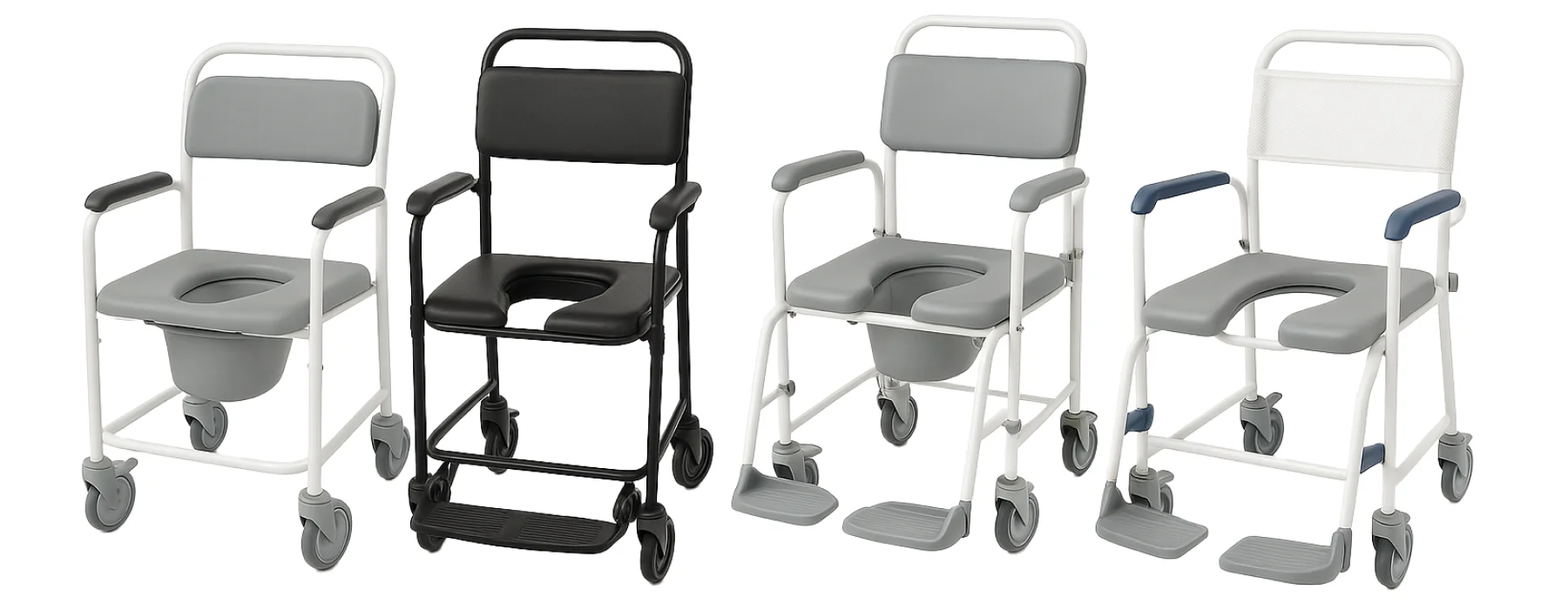 Sprchovací toaletní vozíky