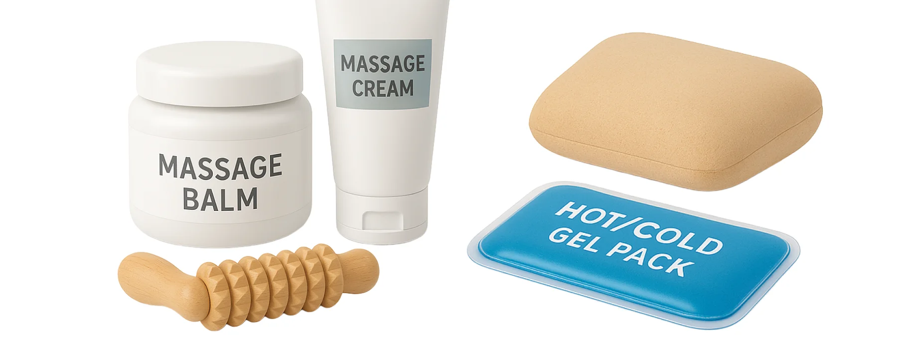 Masážní krémy a balzámy