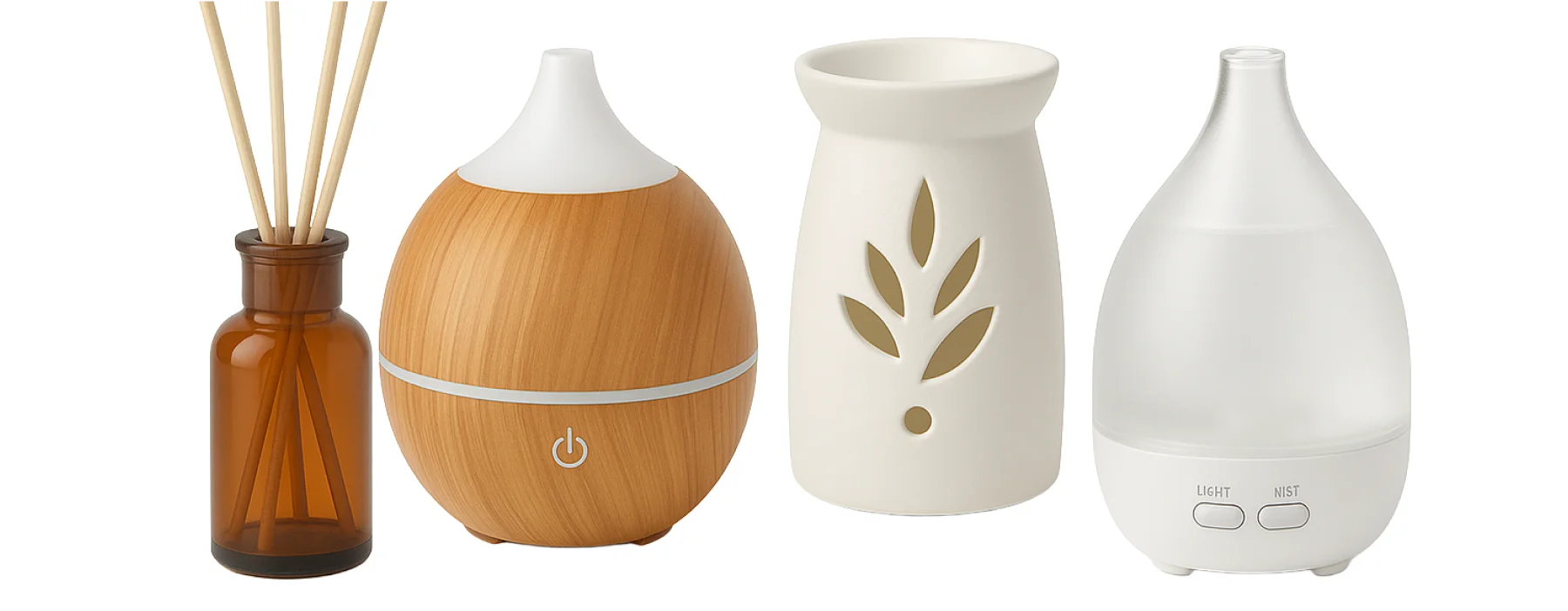 Aroma difuzéry, aroma lampy