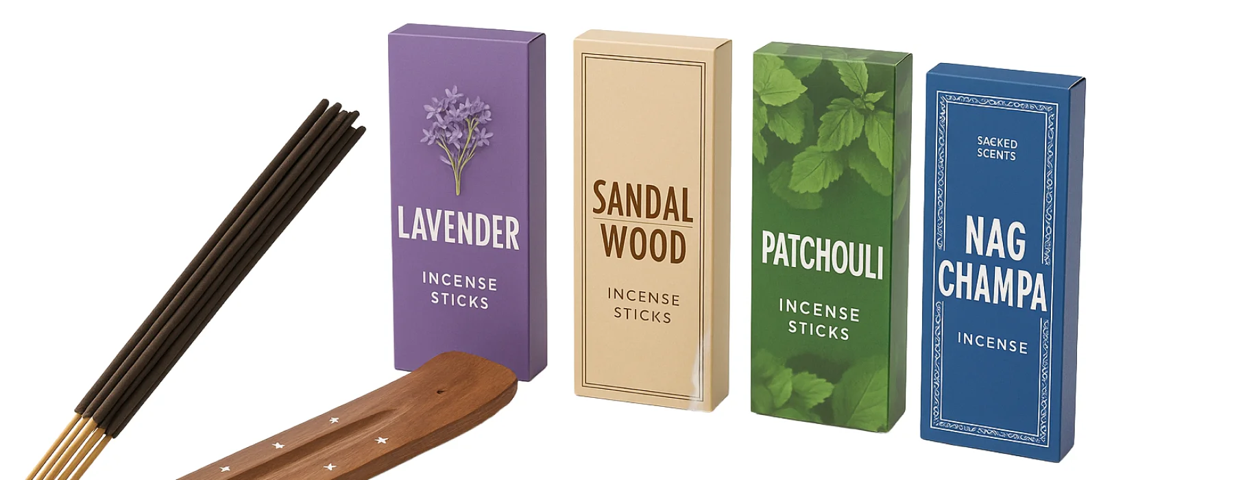 Vonné tyčinky a kužele