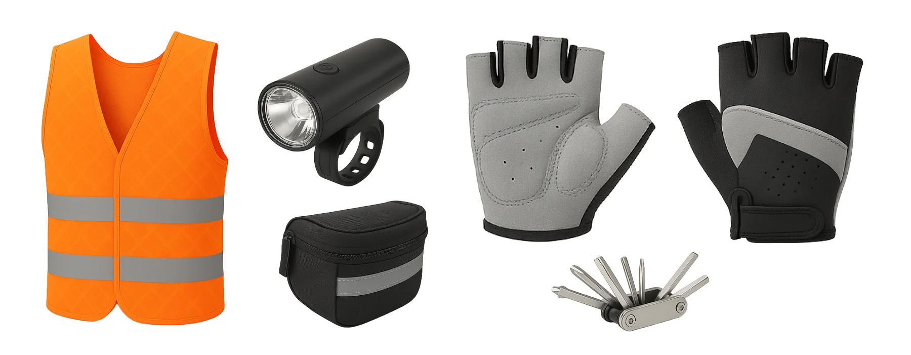 Cyklistické doplňky a výbava