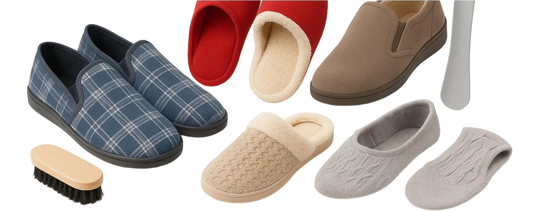 Obuv, pantofle a doplňky