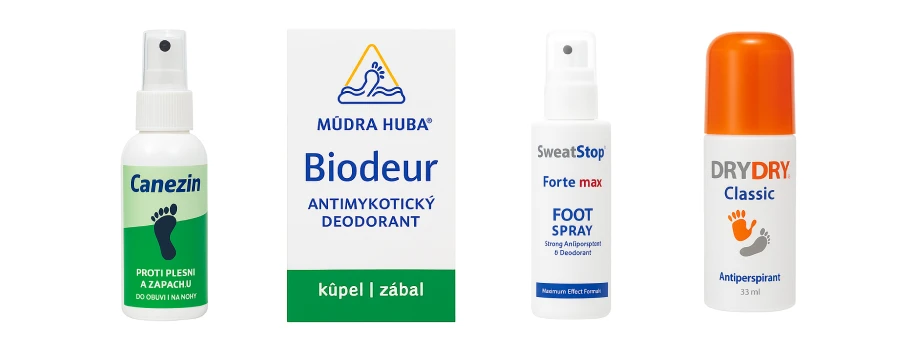 Pocení a zápach nohou