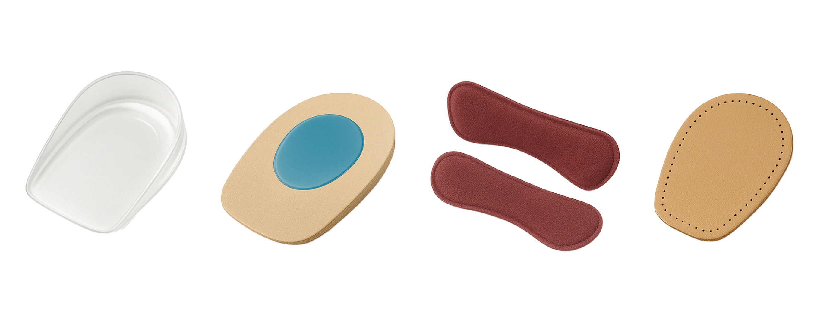 Podpatěnky a polštářky pod patu