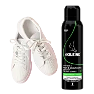 Sprej na nohy a boty proti zápachu 3 v 1, Akileine Black - 150 ml