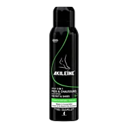 Sprej na nohy a boty proti zápachu 3 v 1, Akileine Black - 150 ml