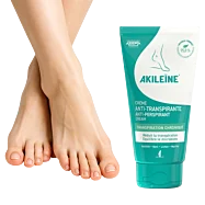 Krém na nohy proti pocení na prevenci mykózy, Akileine Green - 75 ml