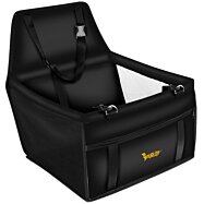 Autosedačka pro psa 40x30x40 cm, černá