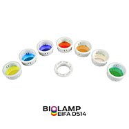 Biolampa Eifa D514 + 7 barevných filtrů + velký stojan