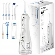 Cestovní ústní sprcha nabíjecí s 9 nástavci, WhySmile HF-11