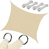 Voděodolná zahradní sluneční clona/plachta s UV ochranou 4x3m