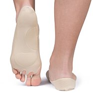 Dámské ponožky do balerín s patními polštářky, 1 pár (2ks)