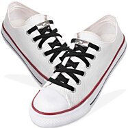 Elastické šňůrky bez vázání s kovovou sponou