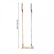 Dětská zahradní dřevěná houpačka