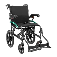 Lehký hliníkový skládací invalidní vozík Activ-Tim - průměr kol 16" - Šířka - 46 cm