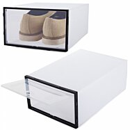 Průhledný modulární organizér na boty 31 x 21 x 12,5 cm Dokonalý pořádek ve skříni