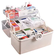 Skládací organizér na léky
