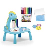 Magický projektor na kreslení a učení, Dino modrý