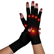 Kompresní rukavice při bolestech kloubů, černé