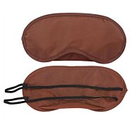 Maska na spaní - univerzální, hnědá