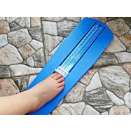 Měřidlo délky nohy v cm, modré