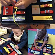 Montessori taška - výuka základních dovedností pro dítě