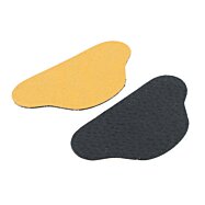 Náplasti do bot proti odření - patičky, 9 x 4,5 x 1cm, černá