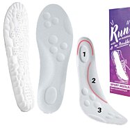 Pěnové sportovní tlumící vložky do bot super měkké