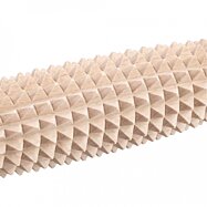 Dřevěný masážní váleček na nohy, chodidla, dlaně, tělo, Magic OutLine D, 19 x 4,5 cm