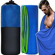 Rychleschnoucí funkční ručník 180 x 100 cm