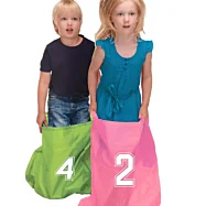 Skákací pytle pro děti s čísly – 5 ks, 50 × 70 cm