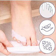 Separátor malíčku na noze na 3 prsty, 2ks