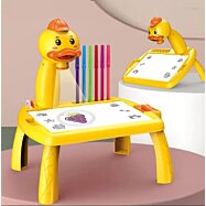 Světelný projektor na kreslení, žlutá kachna