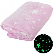 Svítící měkká deka, 150 x 200 cm