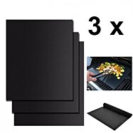 Nepřilnavá podložka na grilování Mats, 40 cm x 33 cm, 3 ks