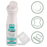 Tekutý obnovovač barvy, bělidlo na obuv 75 ml, bílá