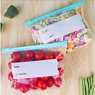 Vzduchotěsné fóliové sáčky se zipem na potraviny 23 x 15 cm – 15 ks