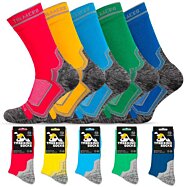 Trekové ponožky se systémem proti vyzouvání, 5 párů (10ks)