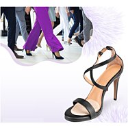 Velurové poloviční vložky do bot na vysokém podpatku Heel, EU (35-47)