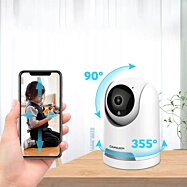 Vnitřní kamera Cameleon 355° IP WiFi 4MPX – Spolehlivá ochrana pro váš domov