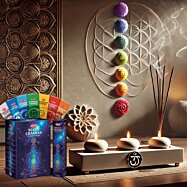 Vonné tyčinky Hem Sedm Čaker, Seven Chakras, Masala, 35ks