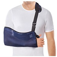 Závěs na rameno síťovinový O-1501, modrý