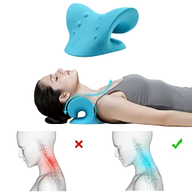 Ortopedický trakční polštář na úlevu od bolesti krku a šíje