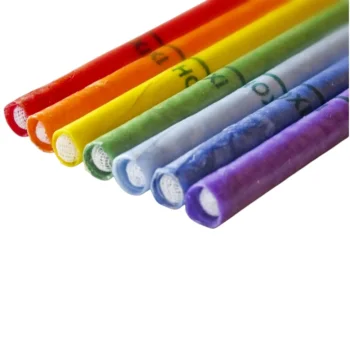 Čakrové tělové svíčky Hoxi v krabičce - 7 ks