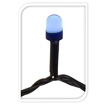 80 LED barevných světýlek venkovní i vnitřní, Night Led, 6 m