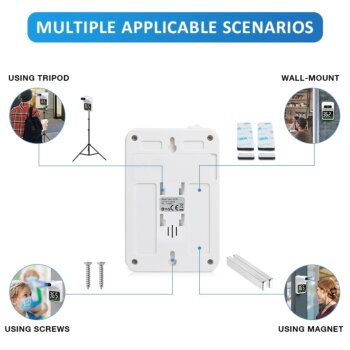 Bezkontaktní infračervený teploměr na zeď PR-685