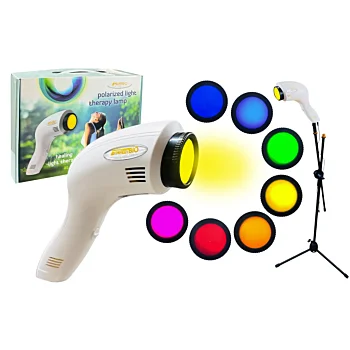 Biolampa ActiveBio + barevná terapie + velký stojan