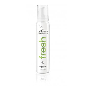 Péče a regulace pocení nohou Callusan FRESH pro svěží chodidla, 125 ml