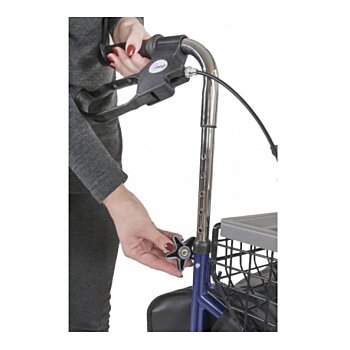 Ocelové trojkolesové chodítko - trojkolka RT 892G