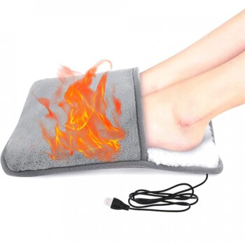 Elektrický ohřívač nohou s USB napájením, 28x29x3cm